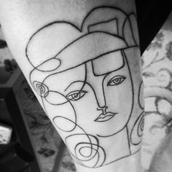 tatuajes-minimalistas-picasso (19)