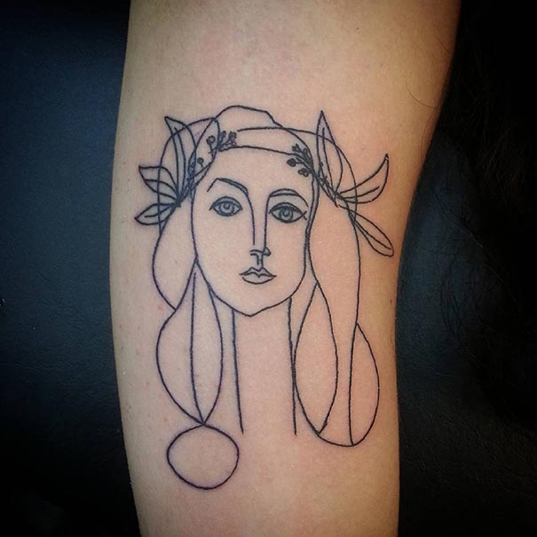tatuajes-minimalistas-picasso (20)