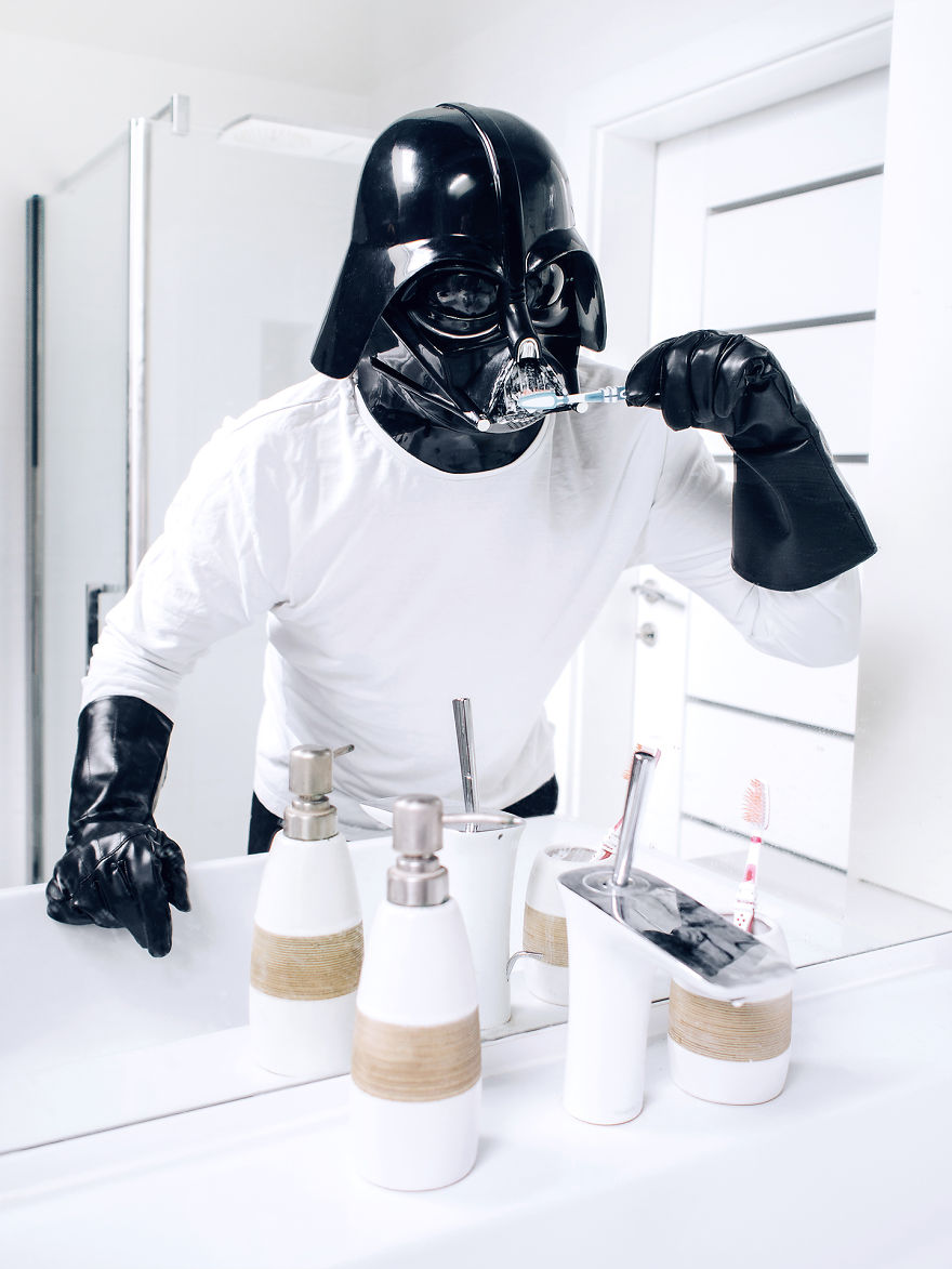 La vida diaria de Darth Vader y su proyecto fotográfico de 365 días