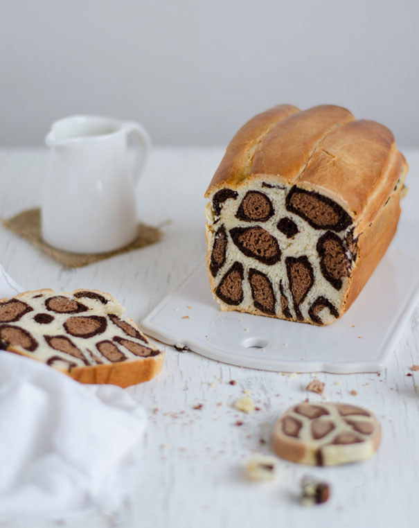 Receta de pan de leche de leopardo, creado por una panadera francesa