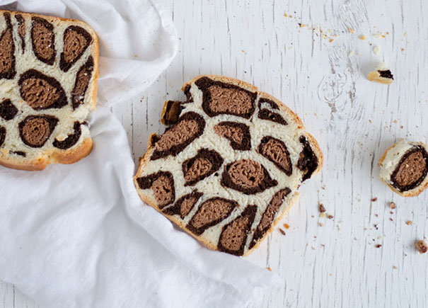 Receta de pan de leche de leopardo, creado por una panadera francesa