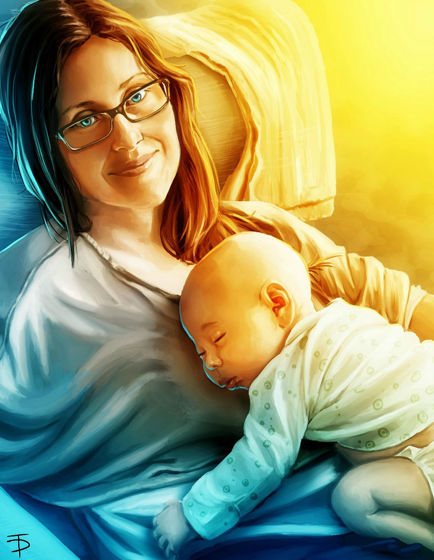 artistas-recrean-fotos-familiares- (3)