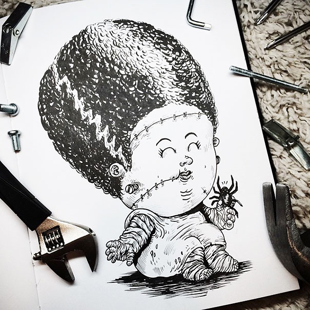 dibujos-bebes-terrorificos-alex-solis-17