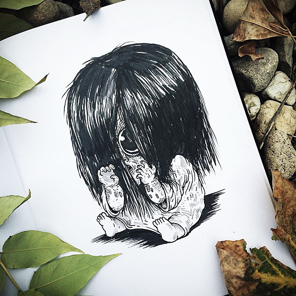 dibujos-bebes-terrorificos-alex-solis-26