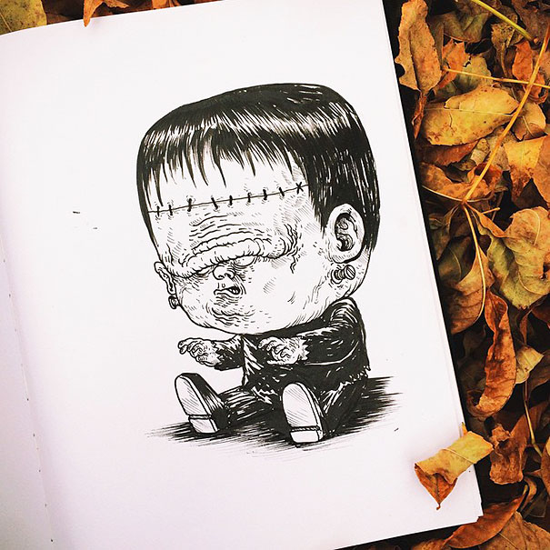 dibujos-bebes-terrorificos-alex-solis-9