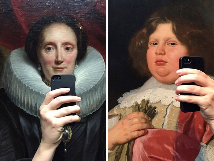 Los Retratos De Los Museos También Se Hacen Selfies