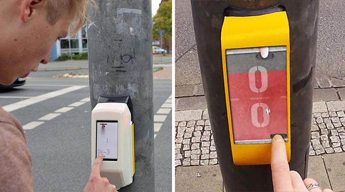 En Alemania Los Peatones Pueden Jugar Al Pong Mientras Cambia El Semáforo