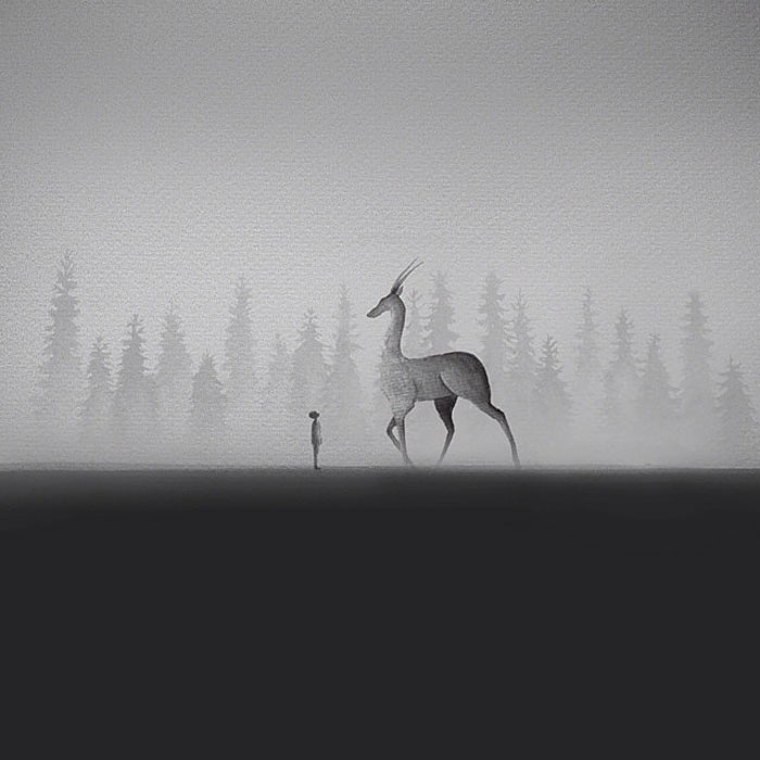 acuarelas-blanco-negro-nino-animal-elicia-edijanto (1)