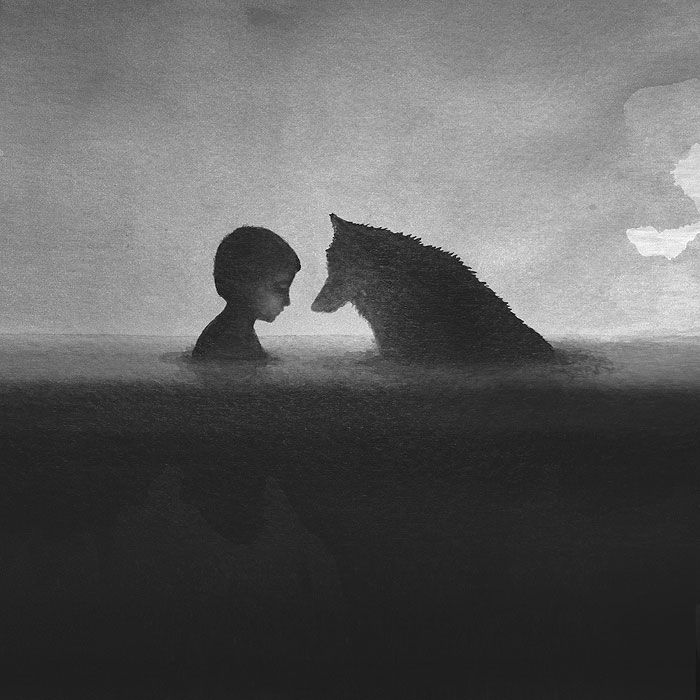acuarelas-blanco-negro-nino-animal-elicia-edijanto (2)