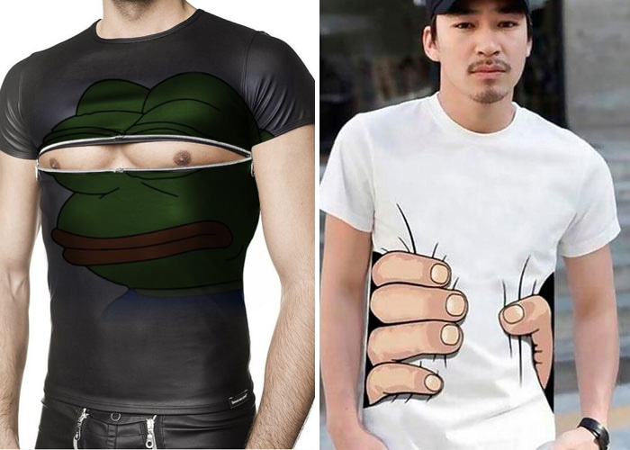 camisas raras para hombre