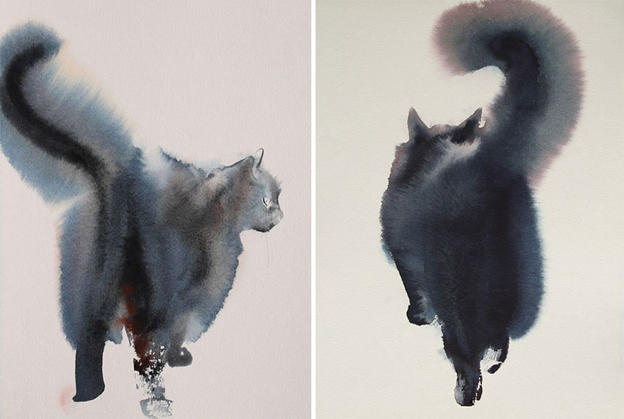 gatos-negros-acuarelas-tinta-endre-penovac (2)