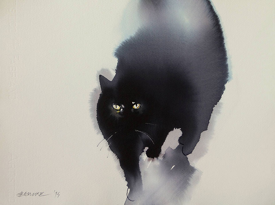 gatos-negros-acuarelas-tinta-endre-penovac (3)