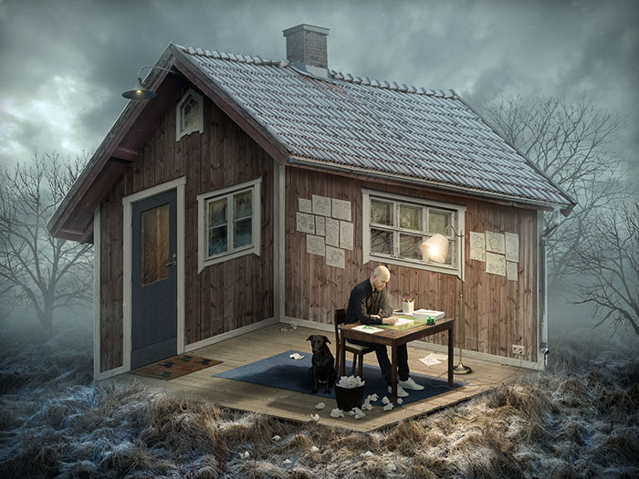 Alucinantes ilusiones ópticas creadas por el maestro sueco del Photoshop, Eric Johansson
