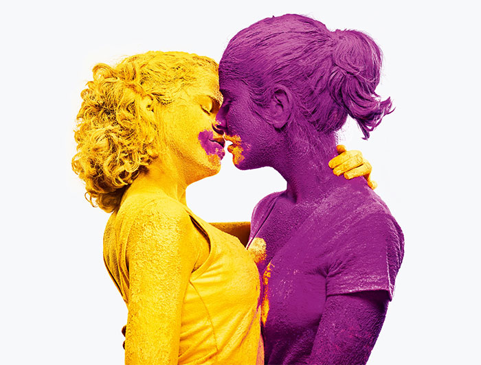 El amor es colorido: este anuncio de pintura muestra que el amor viene en todas las formas y colores