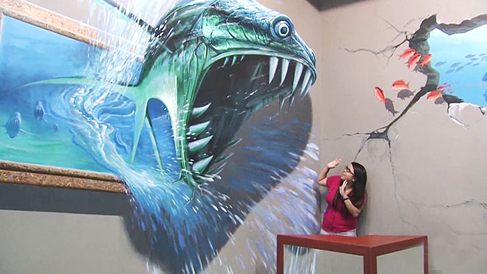 Este museo filipino de arte en 3D te permite ser parte de sus cuadros