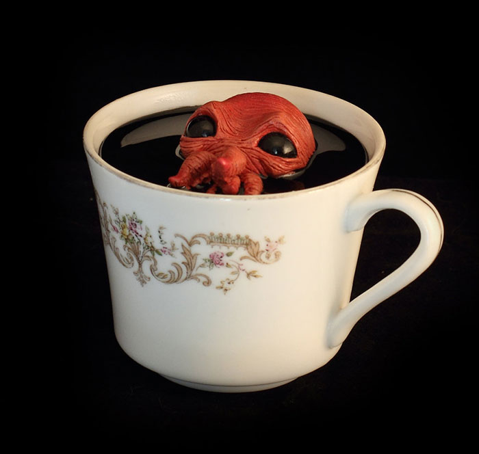 Estas tazas monstruosas albergan criaturas de las profundidades