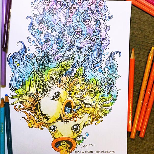 libro-colorear-adultos-doodle-invasion-kerby-rosanes (11)