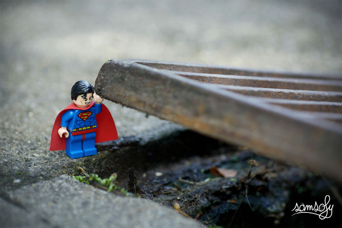 Creo aventuras de LEGO en miniatura en mi tiempo libre