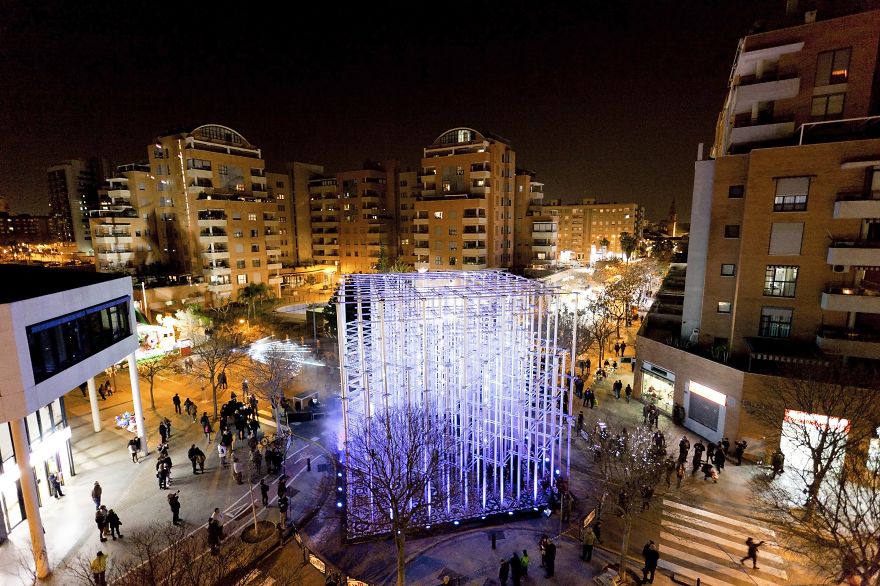 Ekklesia - Intervención Urbana Para Las Fallas De Valencia
