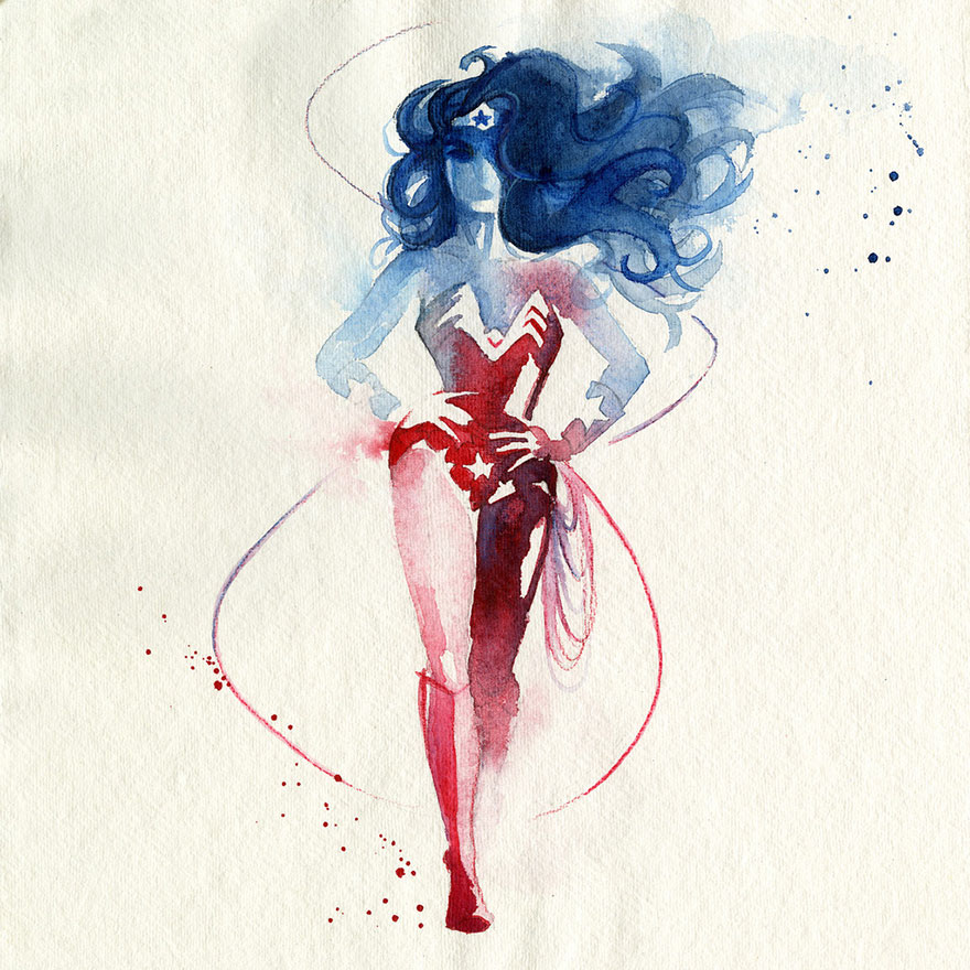 ilustraciones-superheroes-acuarelas-blule (15)