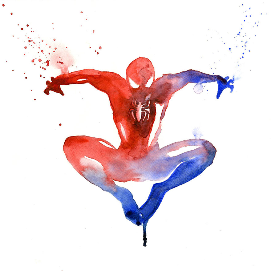 ilustraciones-superheroes-acuarelas-blule (7)