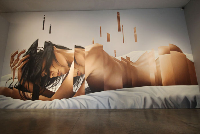Este museo permite a los artistas urbanos pintar cualquier cosa en sus paredes. Mira el resultado