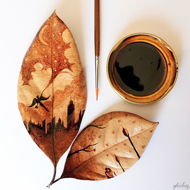 pintura-hojas-secas-posos-cafe-ghidaq-al-nizar-zerowastecoffee (16)