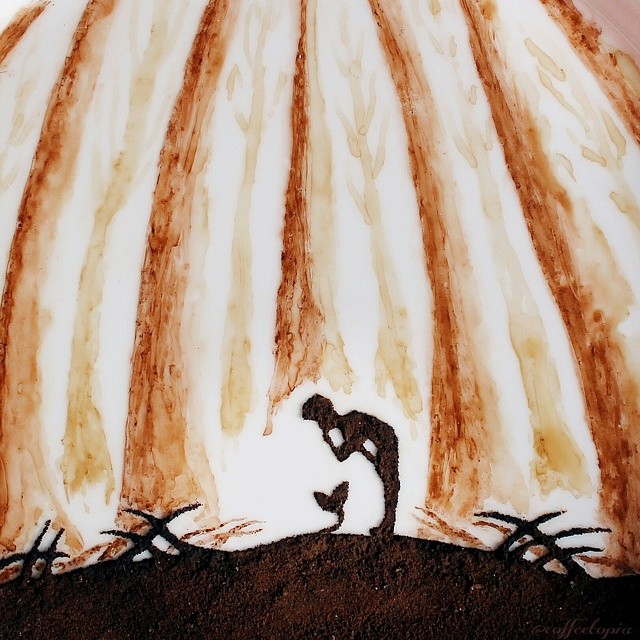 pintura-hojas-secas-posos-cafe-ghidaq-al-nizar-zerowastecoffee (2)