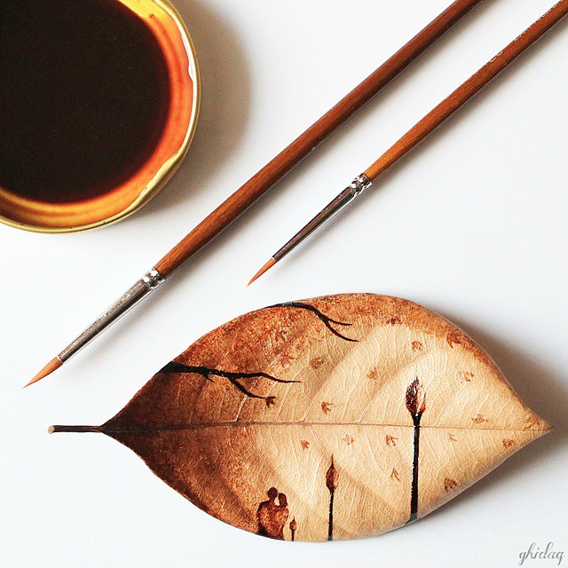 pintura-hojas-secas-posos-cafe-ghidaq-al-nizar-zerowastecoffee (6)