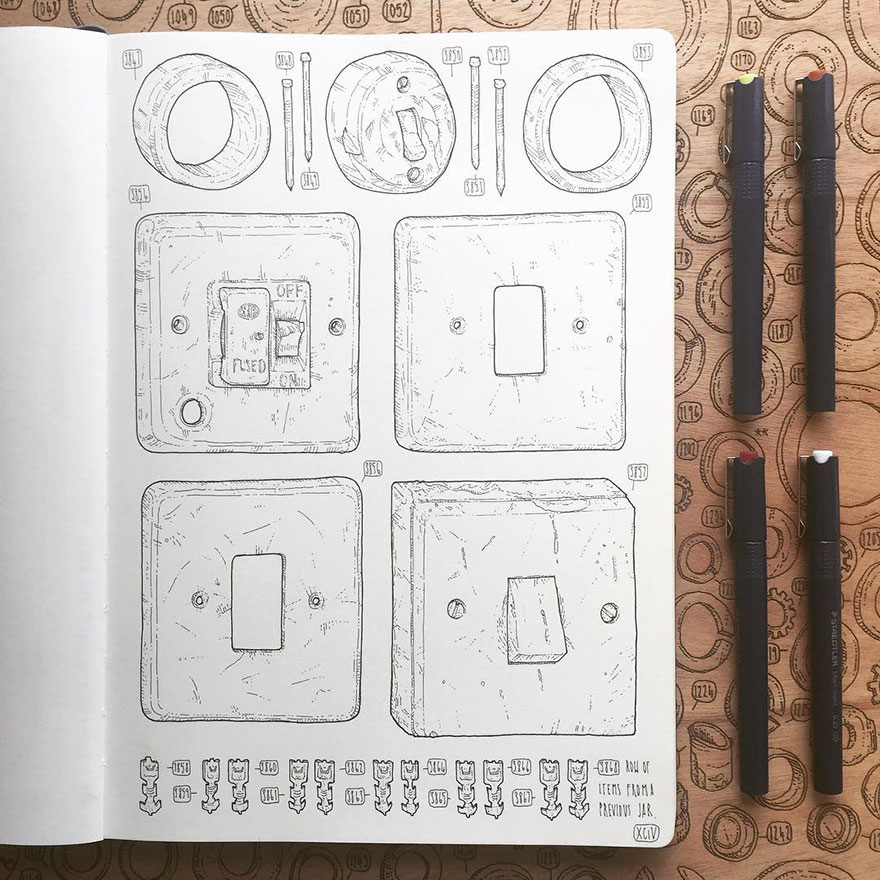 proyecto-dibujo-objetos-cobertizo-abuelo-fallecido-lee-john-phillips (7)