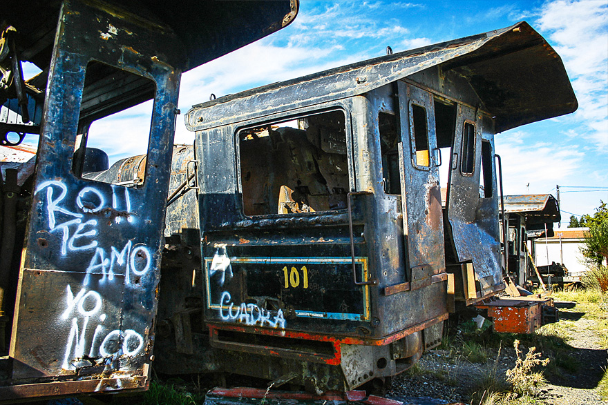 Óxido - Chatarra De Ferrocarril