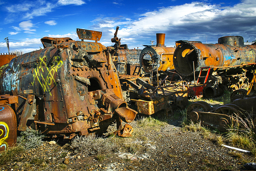 Óxido - Chatarra De Ferrocarril