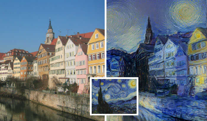 Un nuevo algoritmo neuronal puede «pintar» fotos al estilo de cualquier pintor