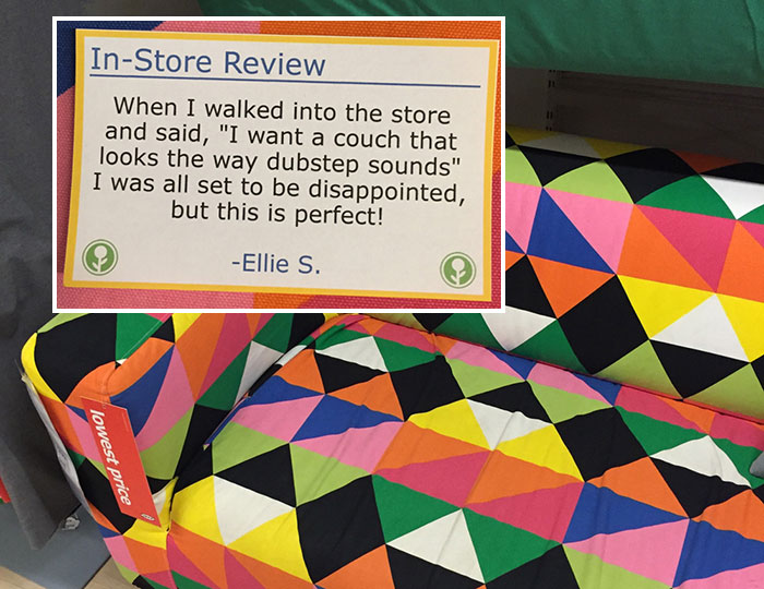 Este hombre troleó a Ikea poniendo reseñas falsas por toda la tienda