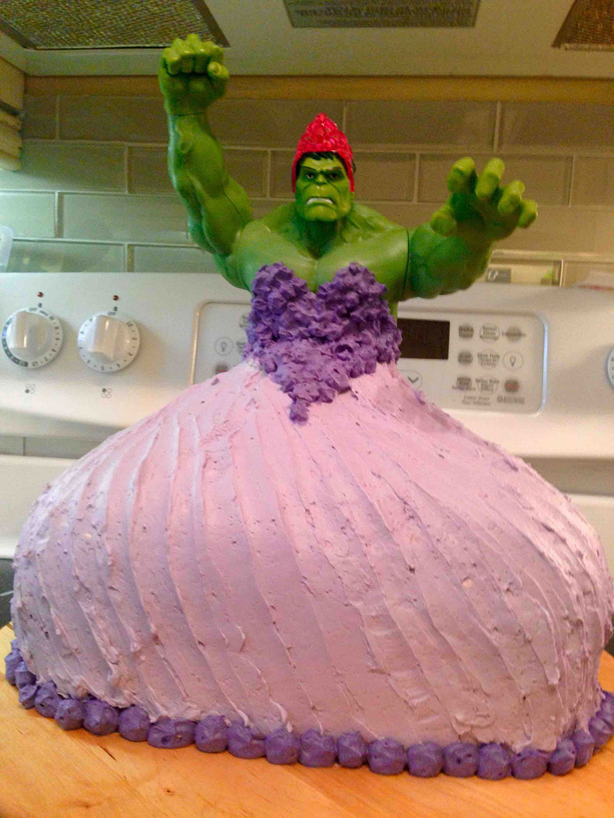tarta-cumpleanos-hulk-princesa-gemelas