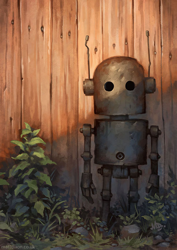 Pinturas-de-robots-solitarios-contemplando-el-mundo (5)