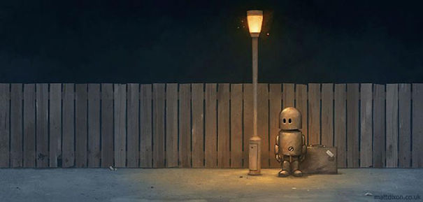 Pinturas-de-robots-solitarios-contemplando-el-mundo (6)