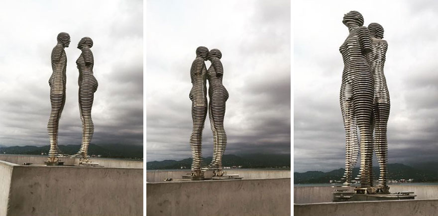 estatuas-moviles-metal-historia-amor-ali-nino-georgia (2)