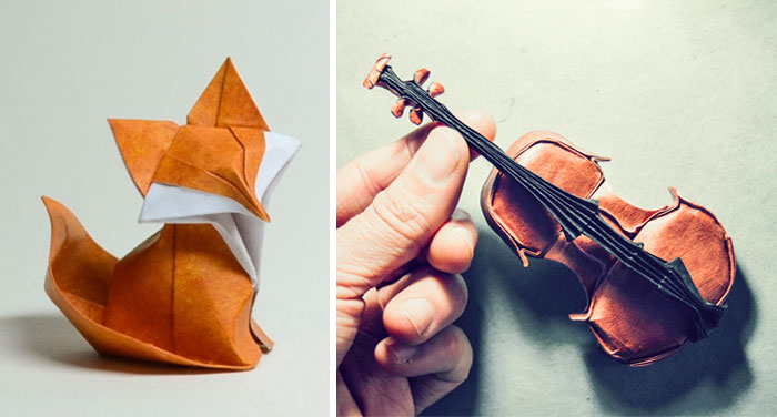 15 Asombrosas obras de origami para celebrar el Día del Origami