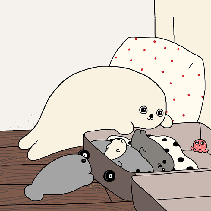 ilustraciones-focas-so-many-seals-fanqiao-wang (13)