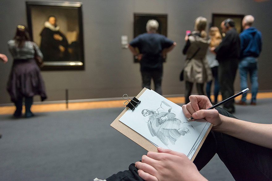 visitantes-museo-dibujos-obras-rijksmuseum-amsterdam (6)