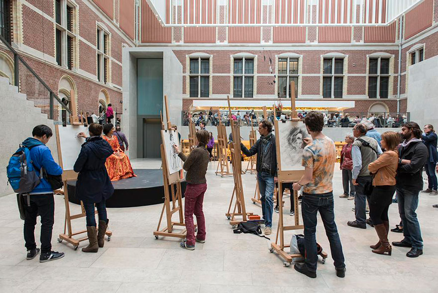 visitantes-museo-dibujos-obras-rijksmuseum-amsterdam (8)