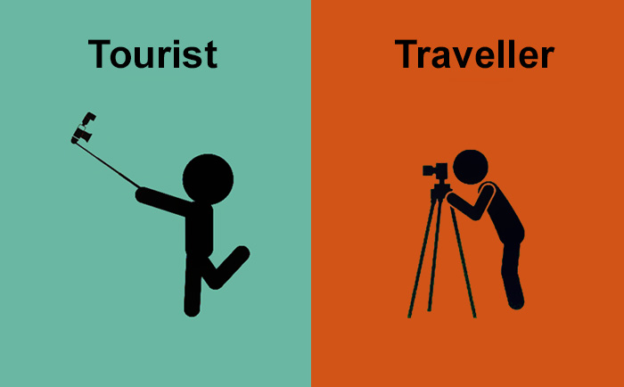 10 diferencias entre turistas y viajeros
