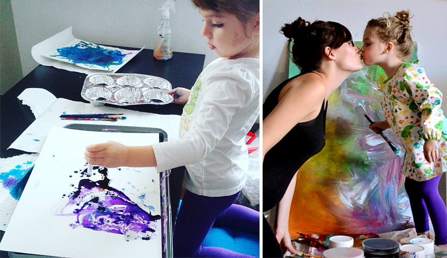 madre-hija-garabatos-pintura-eve-ruth-oosterman (1)