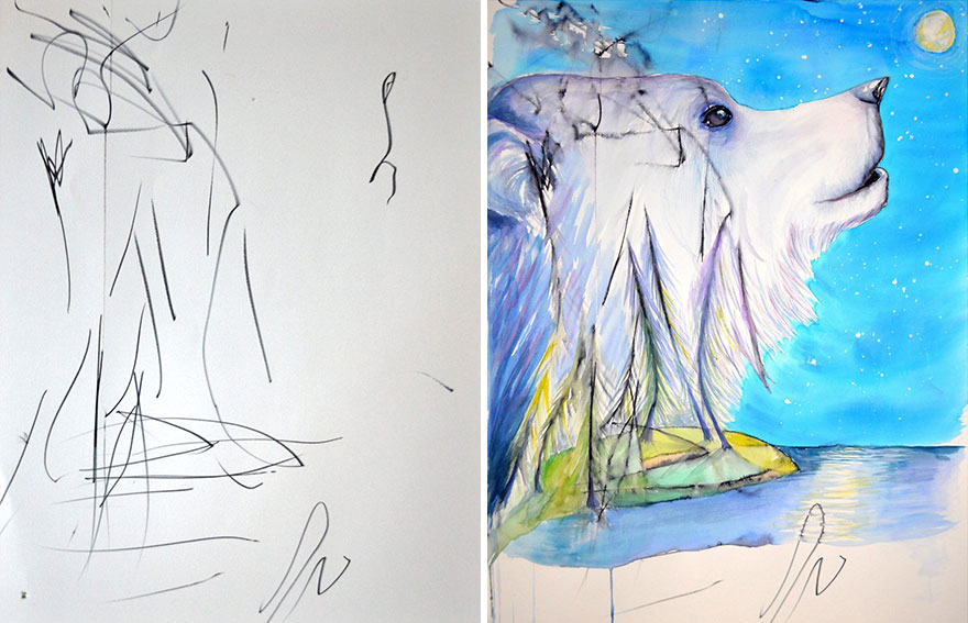 madre-hija-garabatos-pintura-eve-ruth-oosterman (7)