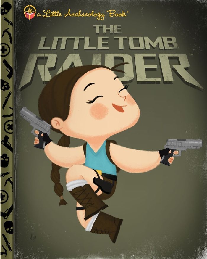 Este Artista Transforma A Personajes Famosos En Libros Para Niños.