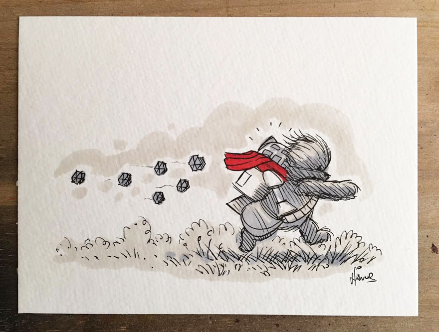 dibujos-mezcla-winnie-pooh-guerra-galaxias-james-hance (6)
