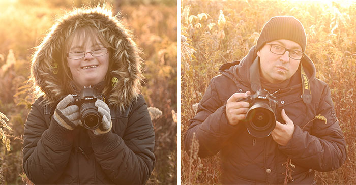 A pesar de ser fotógrafo profesional, decidí aprender de nuevo de mi hija con síndrome de Down