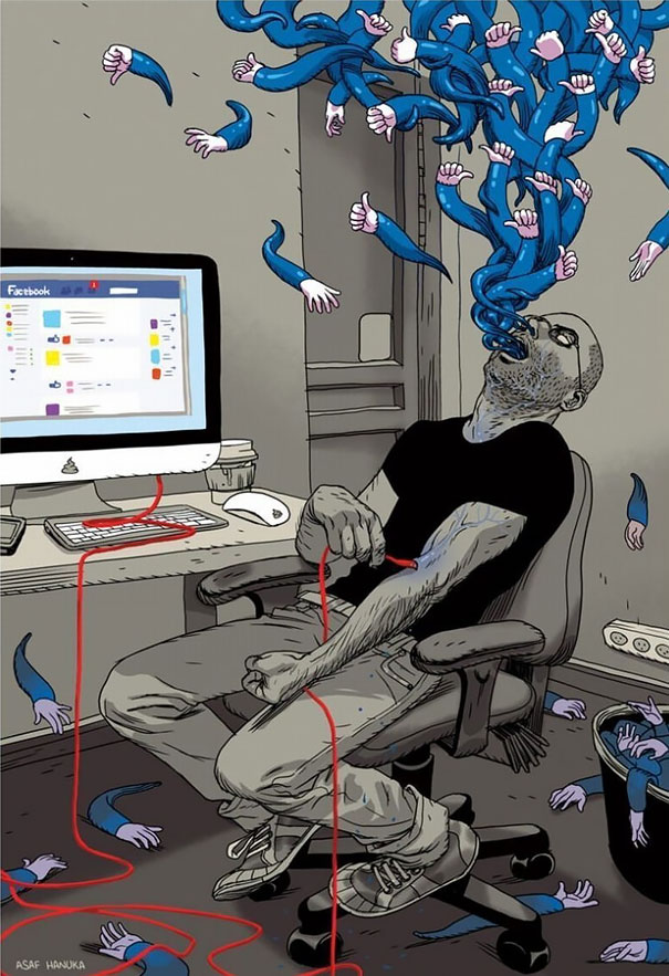 ilustraciones-satiricas-adiccion-tecnologia (6)