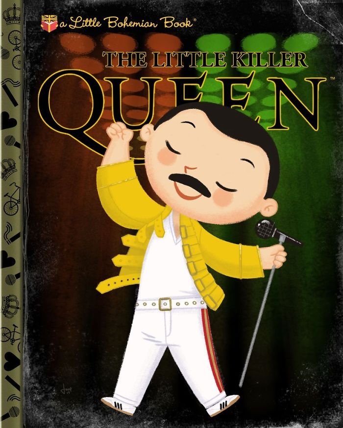 Este Artista Transforma A Personajes Famosos En Libros Para Niños.